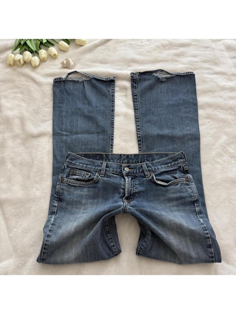Y2K Lucky Brand low rise bootcut jeans
